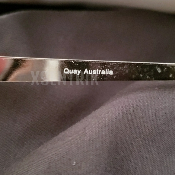 QUAY AUSTRALIA SHOWTIME SUNGLASSES SILVER - Picture 10 of 15